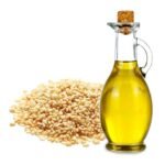 زيت سمسم معصور علي البارد